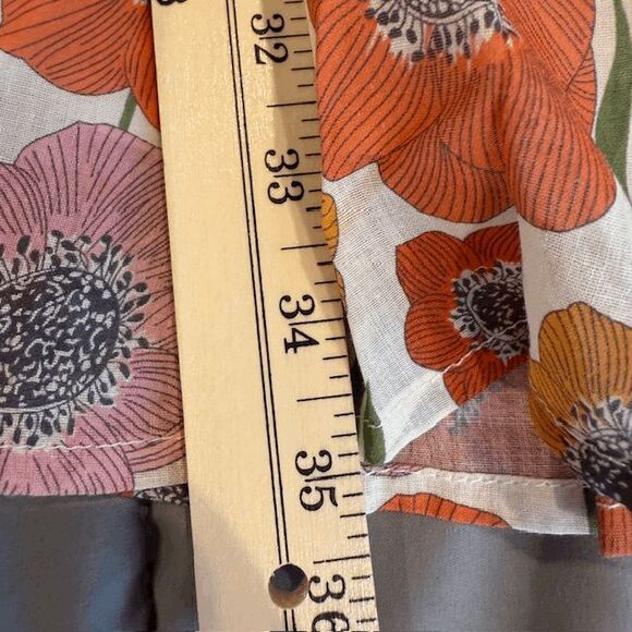 NEW! Birds of Paradis by Trovata Poppy Print Nia Dress Floral Print Size Small - Picture 11 of 14
